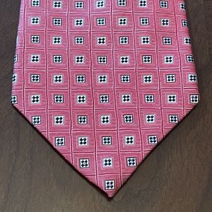 Vintage Pierre Cardin Red 100% Silk Men’s Neck Tie Made In USA